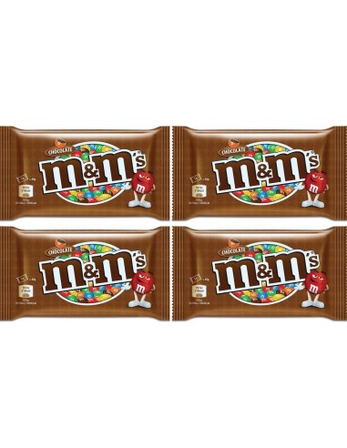 خرید دراژه (اسمارتیز) شکلات شیری ام اند امز( پک 4 عددی) M&M’s Chocolate Candy