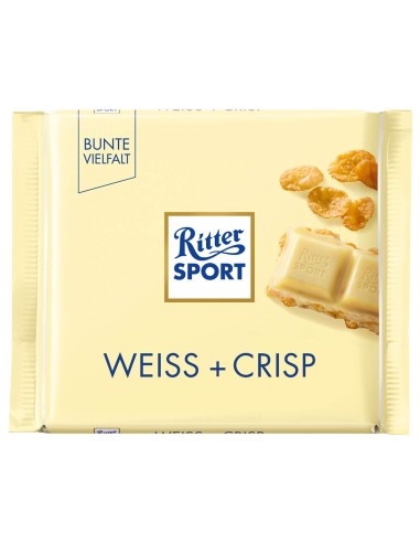 خرید شکلات سفید کریسپی ریتر اسپورت Ritter Sport Crispy White Chocolate