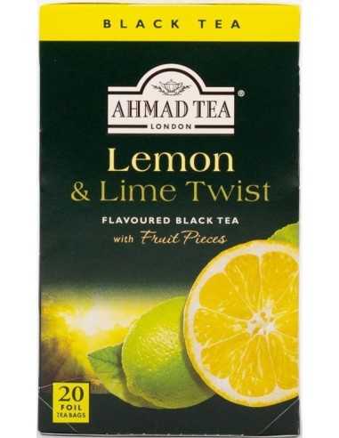 خرید چای کیسه ای با طعم لیمو احمد Ahmad Lemon Tea