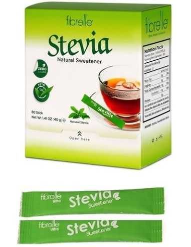 خرید پودر شیرین کننده استویا با اریتریتول فیبرله Fibrelle Stevia Sweetener