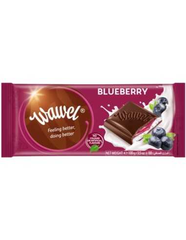 خرید شکلات با مغز کرم بلوبری واول Wawel Blueberry Chocolate