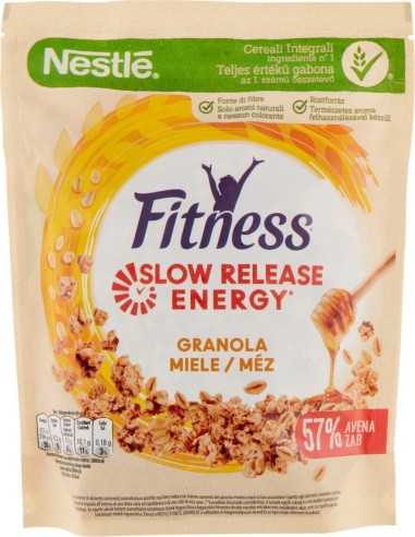 خرید غلات صبحانه(کورن فلکس) گرانولا، جو دوسر و عسل فیتنس نستله Nestle Fitness Granola Miele breakfast cereal