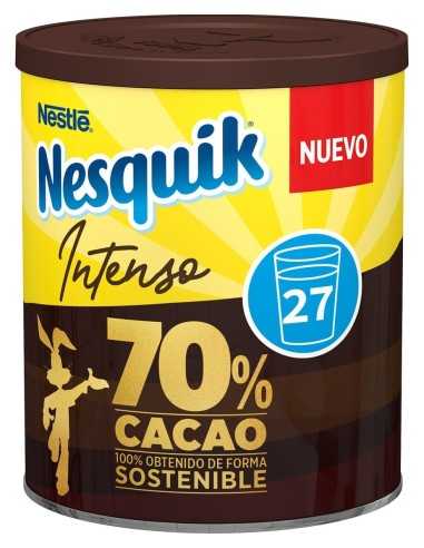 خرید پودر کاکائو نسکوئیک اینتنسو تلخ p نستله Nestle Nesquik Intenso 70% cocoa Powder