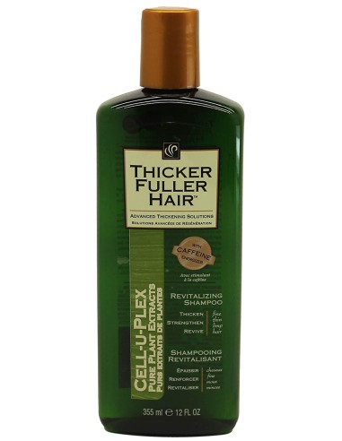خرید شامپو گیاهی احیا کننده کافئین تیکر فولر هیر Thicker Fuller Hair Revitalizing Shampoo