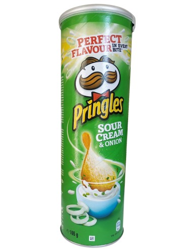 چیپس خامه ترش و پیاز پرینگلز Pringles Sour Cream & Onion Chips