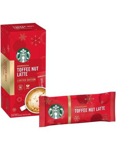 لاته فوری استارباکس تافی نات لاته 4عددی Starbucks Toffee Nut Latte
