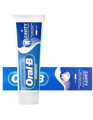 خرید خمیر دندان ضد پلاک نعنایی اورال بی Oral B Cavity Protection Mint Toothpaste