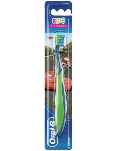 خرید مسواک کودک 3 تا 5 سال کارز اورال بی Oral B Kids 3-5 Years Cars Toothbrush