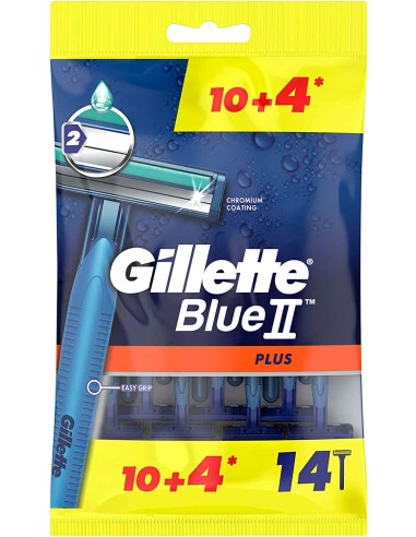 خرید تیغ اصلاح بلو تو پلاس ژیلت Gillette Blue II Plus Shaving Blade