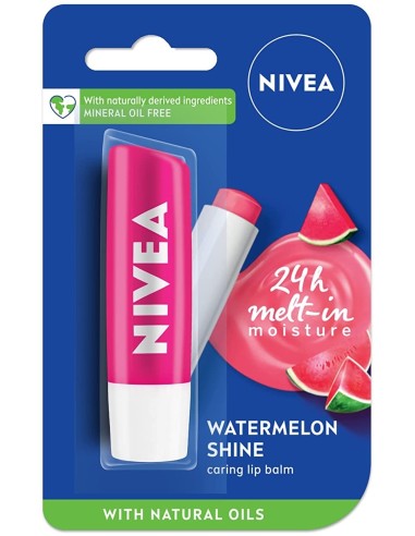 خرید بالم لب هندوانه نیوآ Nivea Watermelon Shine Lip Balm