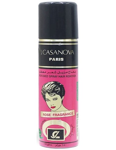 خرید اسپری موبر با رایحه گل رز کازانوا Casanova Rose Fragrance hair remover Spray