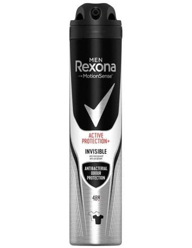 خرید اسپری بدن ضد تعریق مردانه اکتیو پروتکشن اینویزیبل رکسونا Rexona Men Active Protection Invisible Body Spray