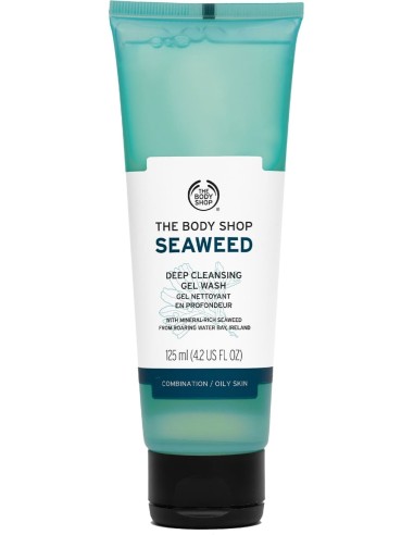 خرید ژل شست و شو صورت سیوید بادی شاپ The Body Shop Seaweed Deep Cleansing Gel Wash