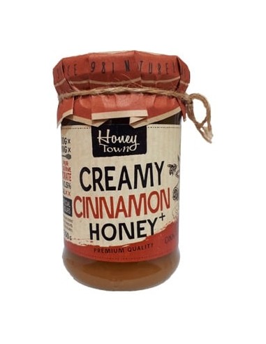 خرید عسل خالص دارچینی هانی تاون Honey Town Creamy Cinnamon Honey