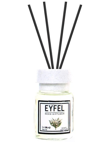خوشبو کننده هوا رایحه می لیلی (گل مروارید) حجم 120 میلی لیتر ایفل اصل Eyfel May Lily Air Freshener