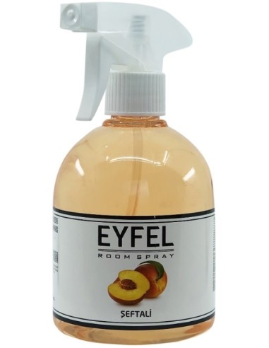 خرید اسپری خوشبو کننده هوا رایحه هلو حجم 500 میلی لیتر ایفل اصل Eyfel Seftali (Peach) Room Spray
