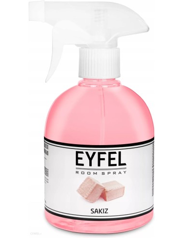 خرید اسپری خوشبو کننده هوا رایحه آدامس حجم 500 میلی لیتر ایفل اصل Eyfel Sakiz (Gum) Room Spray