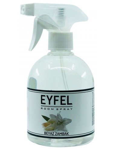 خرید اسپری خوشبو کننده هوا رایحه گل زنبق حجم 500 میلی لیتر ایفل اصل Eyfel Beyaz Zambak Room Spray