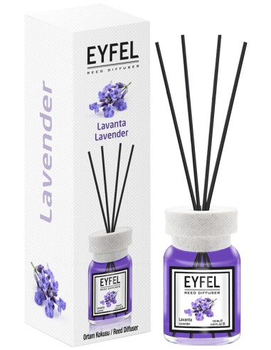 خرید خوشبو کننده هوا رایحه لوندر (اسطوخودوس) حجم 120 میلی لیتر ایفل اصل Eyfel Lavender Air Freshener
