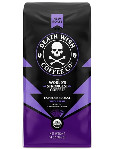 خرید دانه قهوه اسپرسو رست دث ویش Death Wish Espresso Roast Coffee Beans