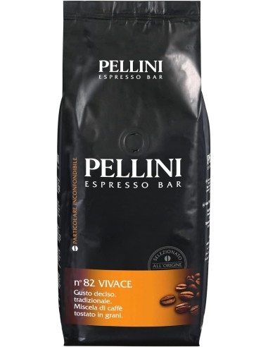 خرید دانه قهوه ویواچه 82 پلینی Pellini No.82 Vivace Coffee Beans