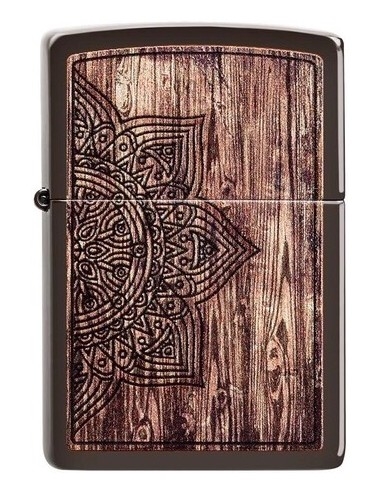 خرید فندک زیپو Zippo 49184 (Wood Mandala Design)