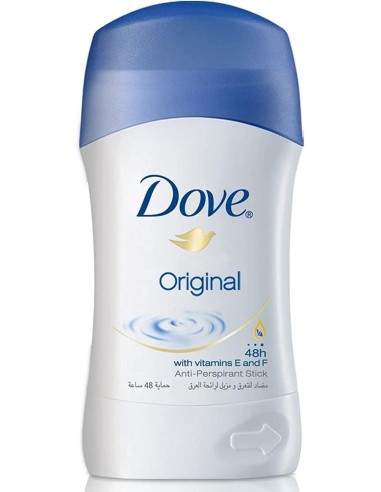 قیمت و خرید استیک ضد تعریق زنانه اوریجینال داو 48 ساعته 40 گرمی Dove Original Antiperspirant Stick