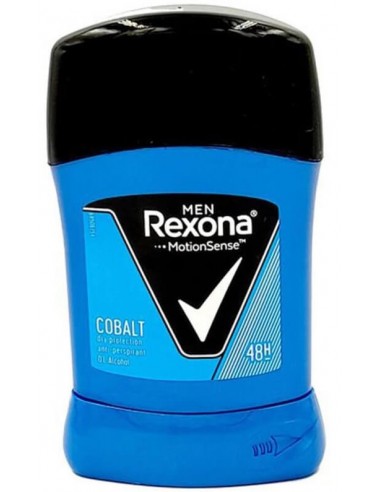 قیمت و خرید استیک ضد تعریق مردانه رکسونا کوبالت 48 ساعته 40 گرمی Rexona Men Antiperspirant Stick Cobalt