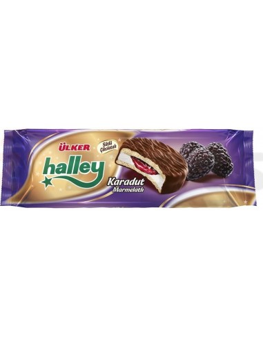 قیمت خرید کیک هالی اولکر با طعم تمشک ترکیه ای 74 گرمی Ulker halley