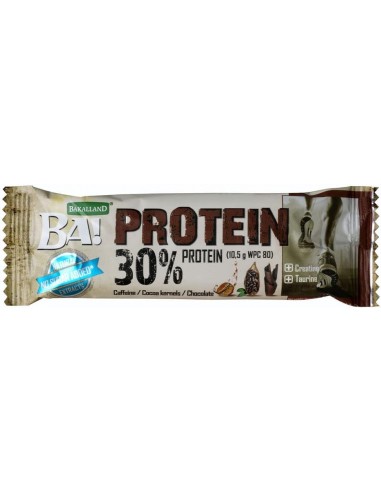 قیمت و خرید پروتئین بار شکلاتی کافئین دار با طعم موز باکالند 35 گرمی Bakalland Protein Coffeine Bar