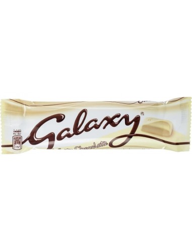 قیمت و خرید شکلات بار سفید شیری گلکسی 38 گرمی Galaxy White Chocolate Bars