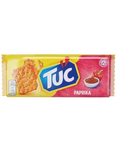 قیمت خرید بیسکوییت توک کراکر نمکی با طعم پاپریکا 100 گرمی Tuc Biscuit Crakers With Paprika Flavour