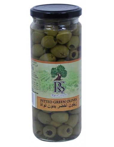 قیمت خرید زیتون سبز اسپانیایی تو خالی رافائل سالگادو 230 گرمی Rafael Salgado Pitted Olives