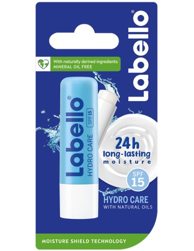 قیمت و خرید بالم لب مرطوب کننده لابلو 24 ساعته Labello Lip Balm Hydro Care