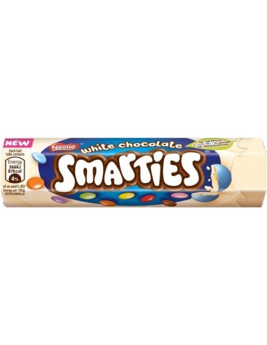 قیمت و خرید اسمارتیز نستله با طعم شکلات سفید-120 گرمی Nestle White Chocolate Smarties