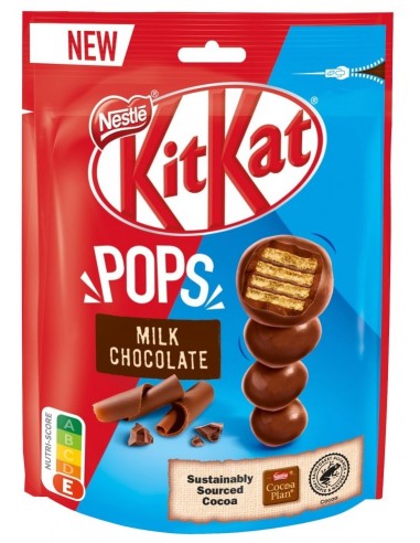 rdlj ovdn شکلات شیری کیت‌کت پاپس نستله 110 گرمی Nestle Kit Kat Pops Milk Chocolate