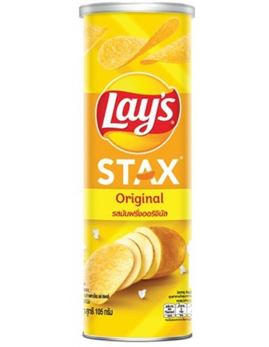 خرید چیپس سیب زمینی اریجنال لیز استاکس 100 گرمی Lays Stax Original