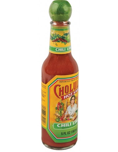 سس تند مکزیکی چولولا با طعم لیمو 150 میل Cholula Chili Lime Hot Sauce