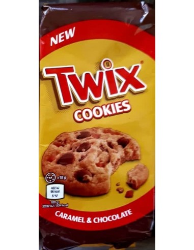 خرید کلوچه تویکس با مغز کارامل و شکلات-144 گرمی Twix Cookies with Caramel Chocolate