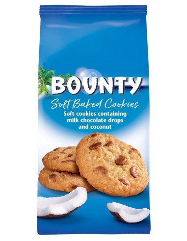 کلوچه نرم بونتی با قطعات شکلات و نارگیل- 180 گرمی Bounty Soft Baked Cookies