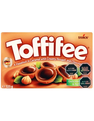 خرید شکلات اشتورک تافیفی با کارامل و فندق- 125 گرمی StorckToffifee Hazelnut in Caramel Chocolate