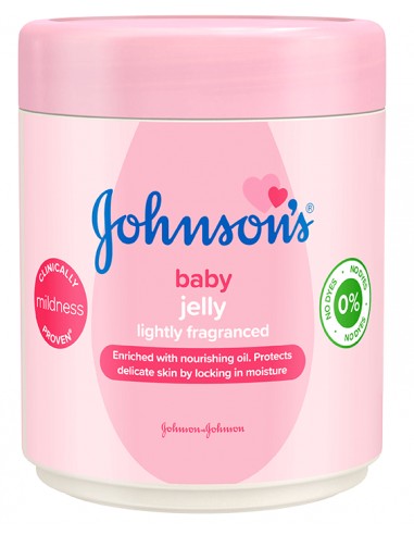 خرید ژل وازلین بچه جانسون با رایحه ملایم 250 میل Johnson's Baby Jelly Lightly Fragranced