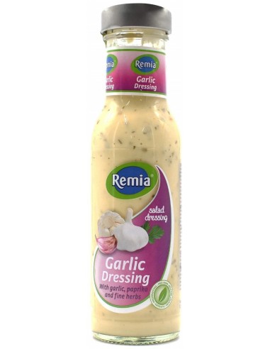 خرید سس سالاد رمیا با طعم سیر- 250 گرمی Remia Garlic Dressing