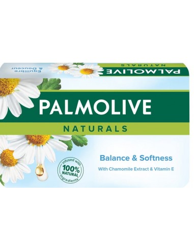 خرید صابون پامولیو با عصاره بابونه- قالب 150گرمی Palmolive Naturals Balance & Softness with Vitamin E & Chamomile Extracts Soap