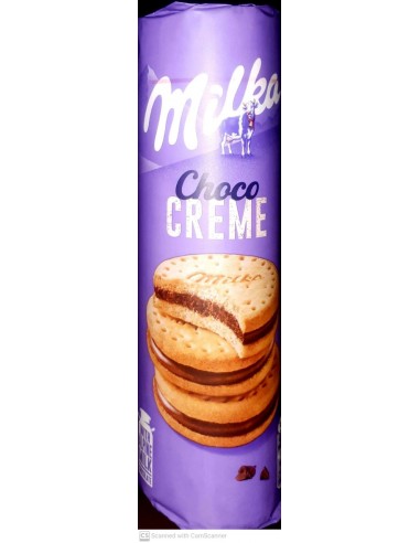 خرید بیسکویت کرم دار میلکا 260 گرمی Milka Choco Cream