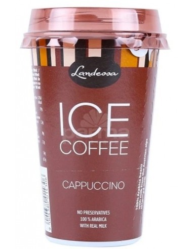 خرید آیس کافی کاپوچینو لیوانی لندسا 230 میل Landessa Cappuccino Ice Coffee