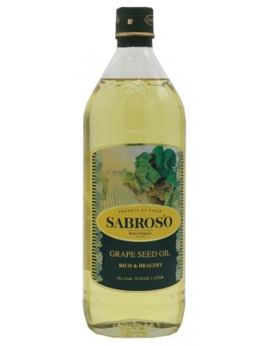 خرید روغن هسته انگور سابروسو 1لیتری Sabroso Grape Seed Oil