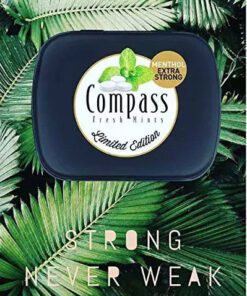 قرص خوشبوکننده دهان کامپس بدون شکر با طعم نعناع تند 14 گرمی Compass Fresh Mints Menthol Extra Strong 5 قیمت خرید فروش قرص خوشبوکننده دهان کامپس بدون شکر با طعم نعناع تند 14 گرمی Compass Fresh Mints Menthol Extra Strong