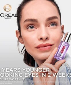 سرم دور چشم ضد تیرگی و چروک لورآل رویتالیفت فیلر با هیالورونیک اسید و کافئین 20 میل L'Oreal Paris Revitalift Filler 2.5% Eye Serum 7 سرم دور چشم ضد تیرگی و چروک لورآل رویتالیفت فیلر با هیالورونیک اسید و کافئین 20 میل L'Oreal Paris Revitalift Filler 2.5% Eye Serum