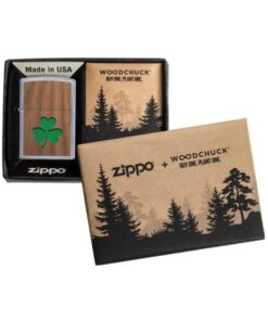 فندک زیپو مدل Zippo 49056 (Clover Walnut Emblem) 6 فندک زیپو مدل Zippo 49056 (Clover Walnut Emblem)